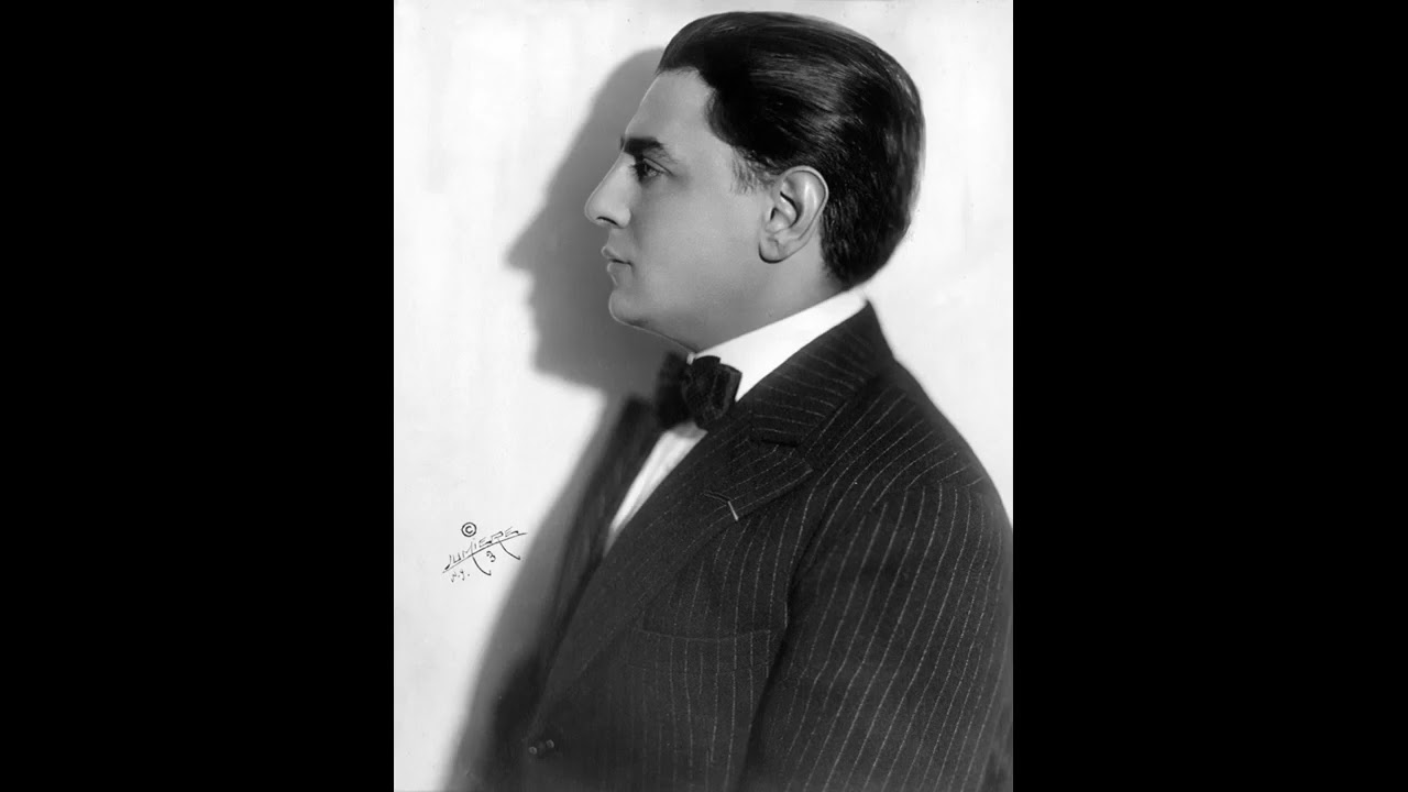 Tito Schipa (tenor) - Viva il vino spumeggiante (Brindisi) ('Cavalleria Rusticana' - Mascagni)(1913)