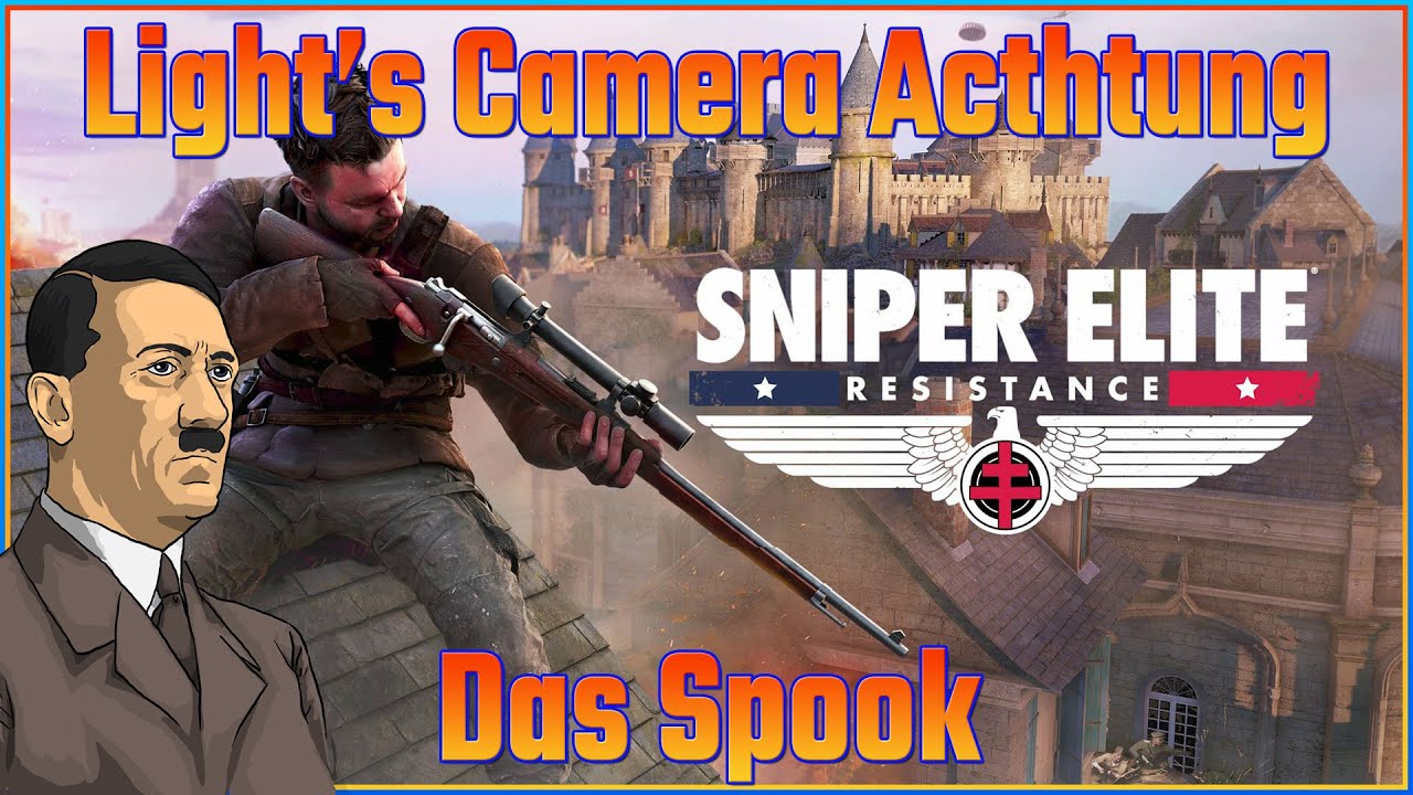 Sniper Elite Resistance DLC Lights.Camera.Acthtung Gold Achievement