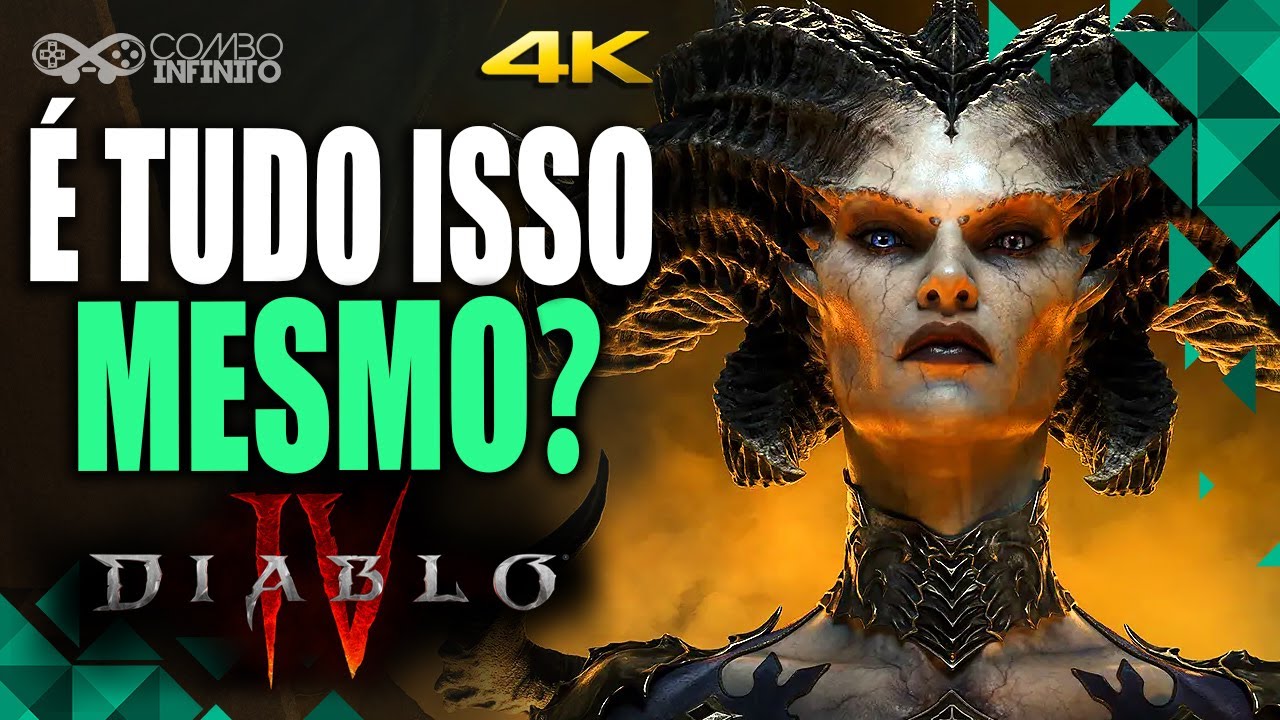 DIABLO IV É TUDO ISSO MESMO? Análise / Review deste GRANDIOSO Game!