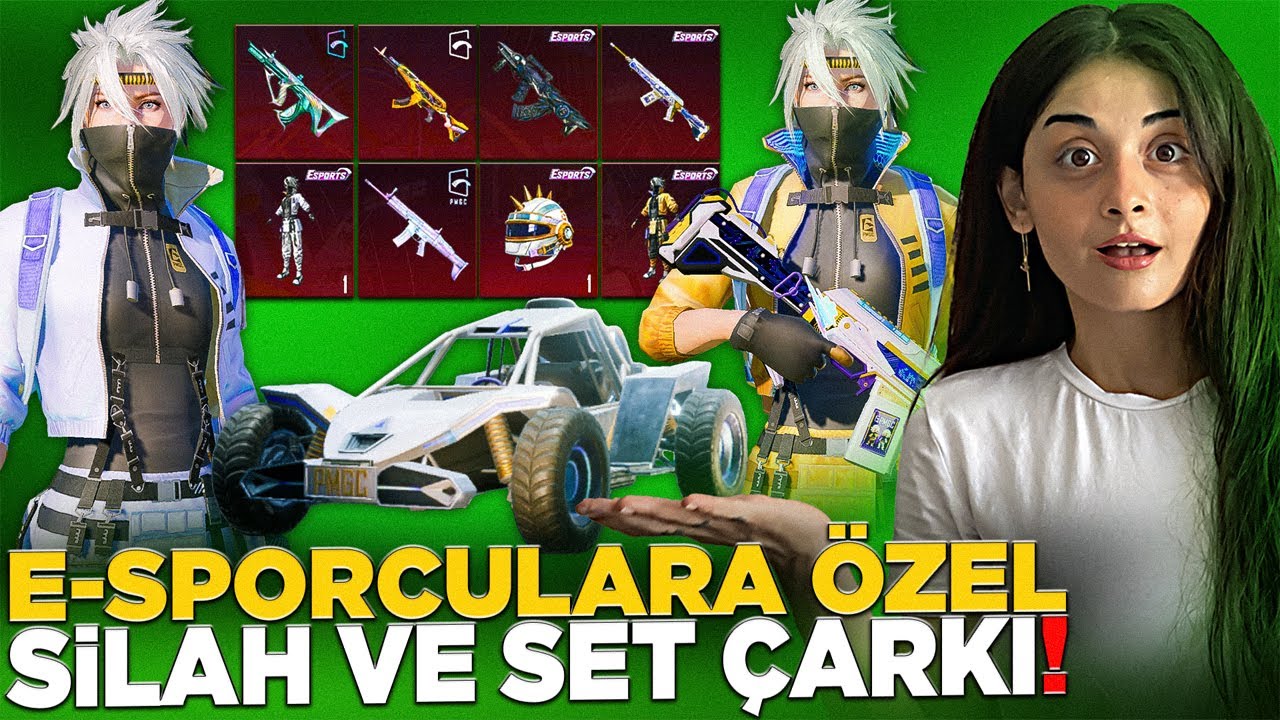 E-SPORCULARA ÖZEL SİLAH VE SET ÇARKINI AÇTIM!! ÖDÜL YOLU!! | PUBG Mobile