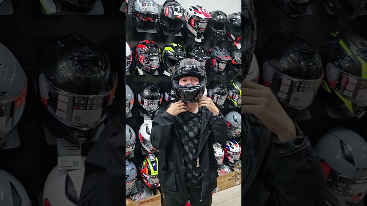 EGO E-71 - Dòng mũ Fullface 1 kính nhỏ gọn cực ngầu 😎😎😎 