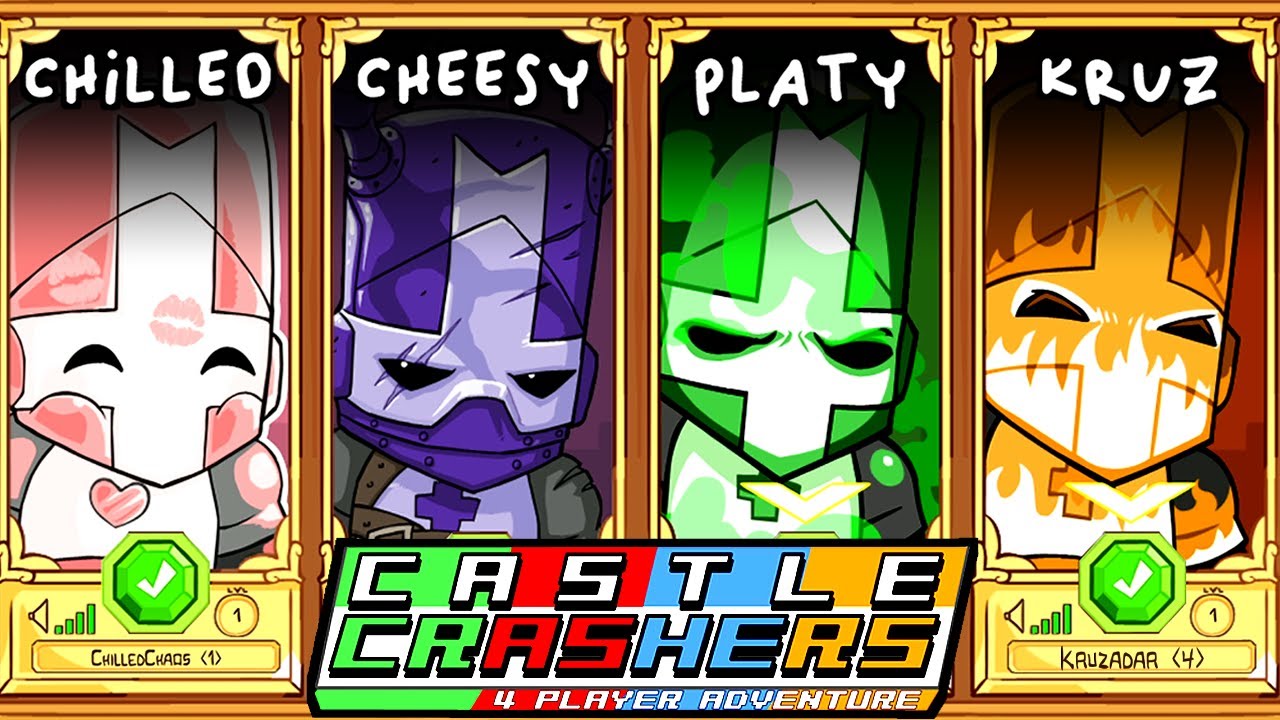 THE WORLD OF CASTLE CRASHERS! (Castle Crashers w/ Chilled, Cheesy, Platy & Kruz)