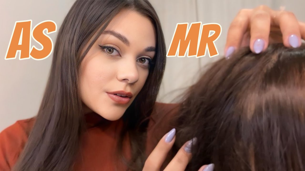 ASMR POV: TIRANDO CASPA DO CABELO DA MELHOR AMIGA