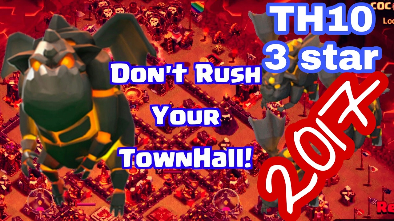 Th10 lavaloon 3 star war attack
