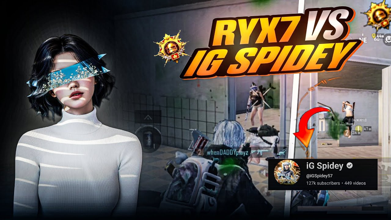 RYX7 VS ig spidey 💀 | janwar in ultimate royal 🔥