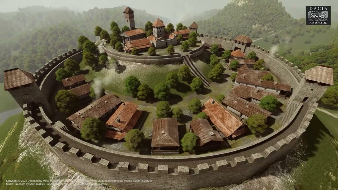 Piatra Detunata Fortress -150BC-Dacia (Jud.Brasov-Romania) #Dacii #istorie #dacians #Getii #decebal