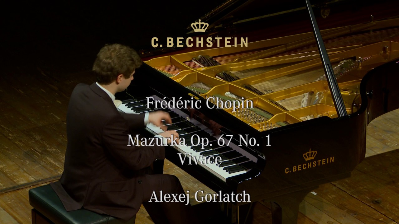 Шопен: Мазурка Op. 67 No. 1- Алексей Горлач