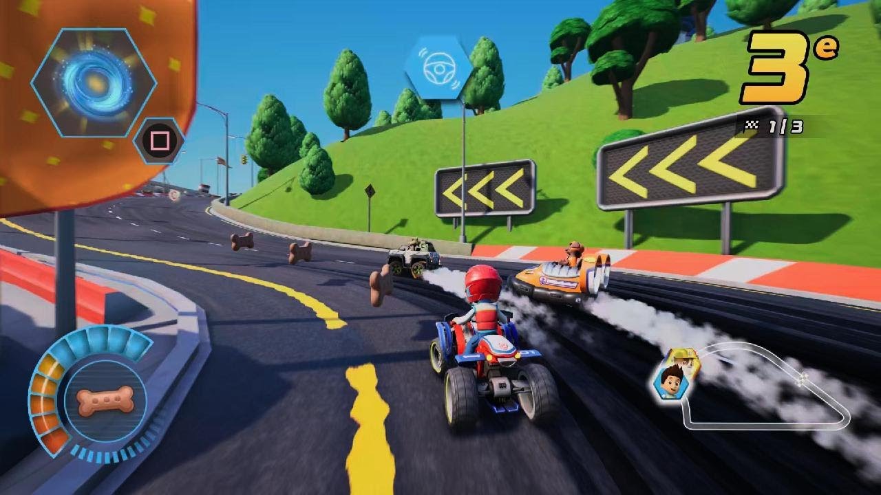Paw Patrol la Pat'Patrouille : Grand Prix à la Mario😂😂