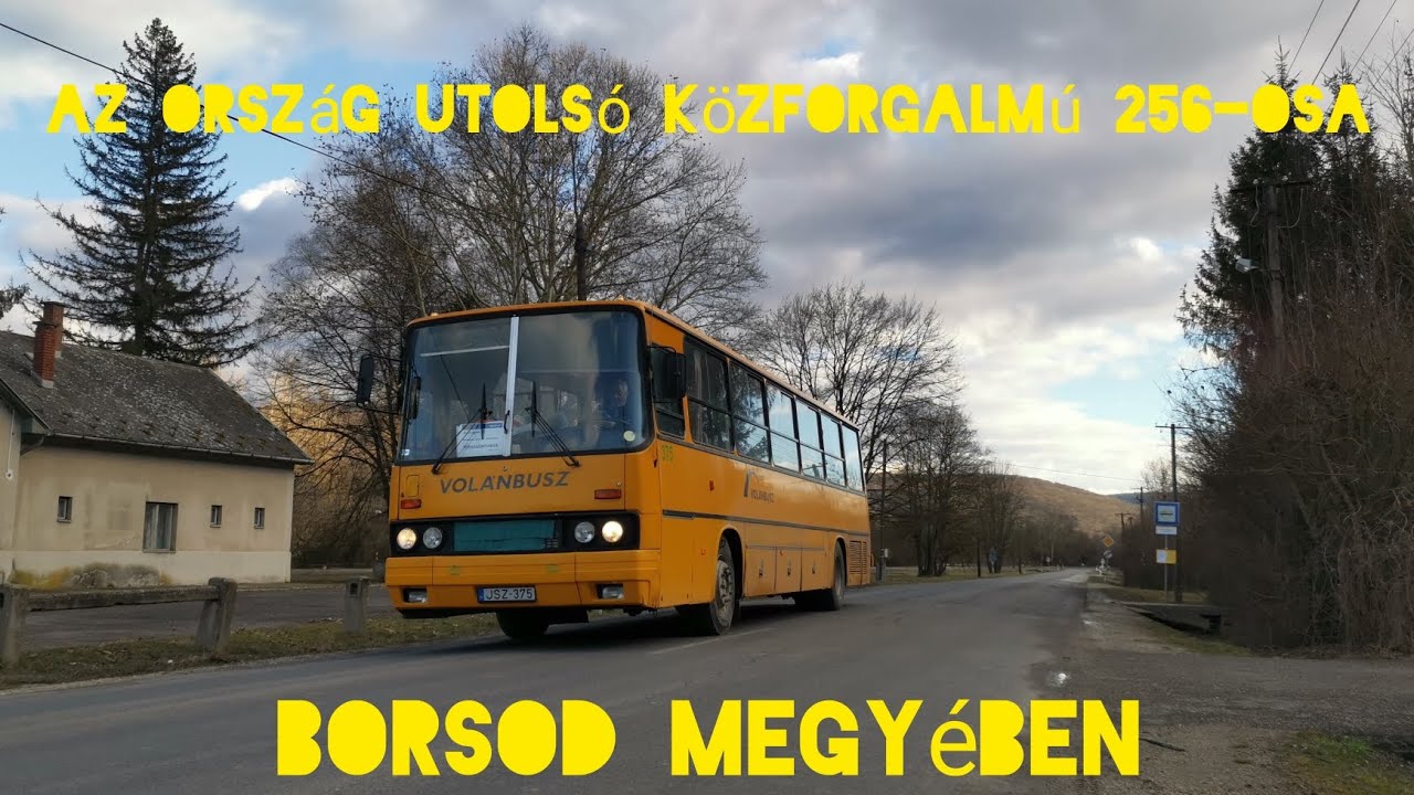 Utazás az ország utolsó közforgalmú Ikarus 256-osával! 