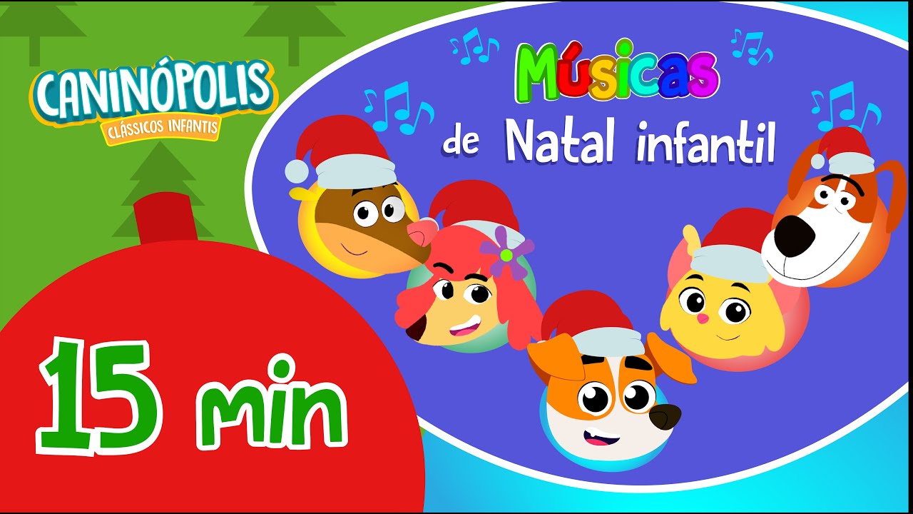 Caninópolis – Compilado: Música de Natal Infantil | Dança, Música e Diversão 🎄🎅🎶
