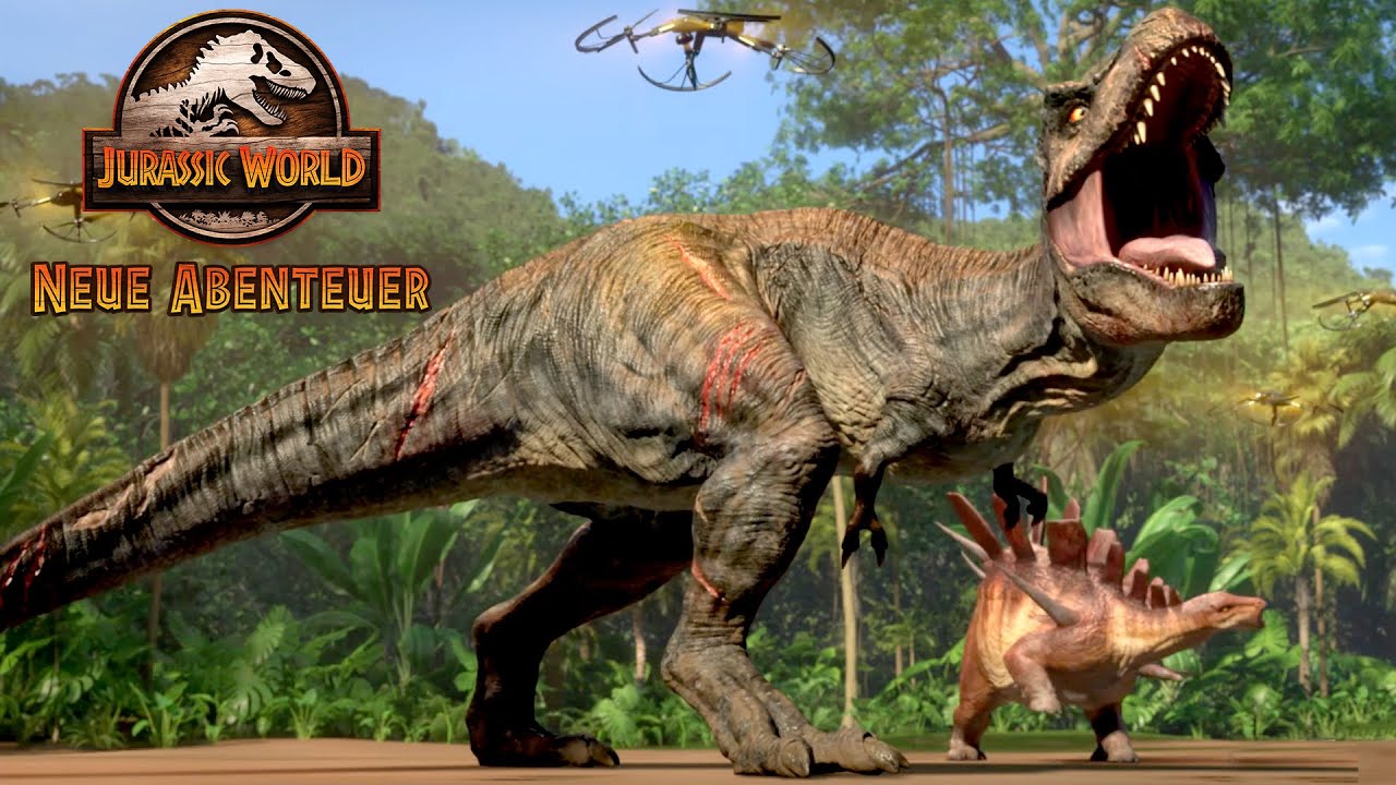 Darius entkommt einem wütenden Raptor | JURASSIC WORLD NEUE ABENTEUER | Netflix