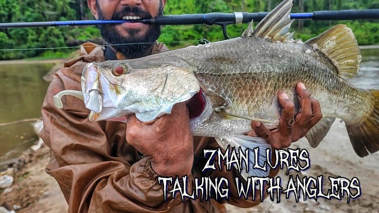 Fishing with the zman Diesel minnow for catching Barramundi, tips for beginners in Hindi