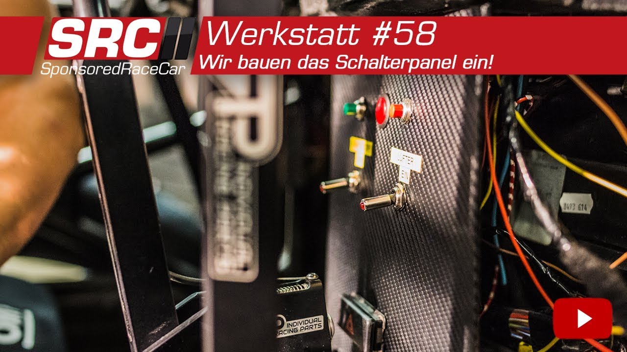 Wir bauen das Schalterpanel ein! | Werkstatt #58 - SponsoredRaceCar