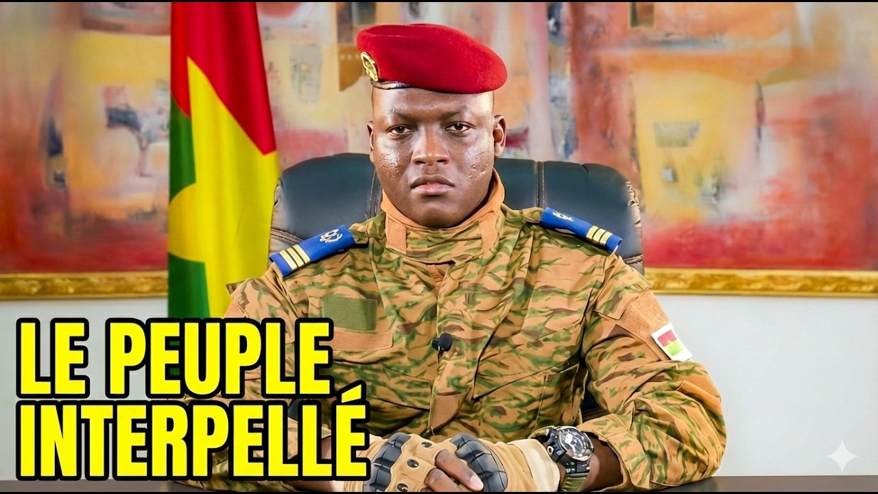 Le Capitaine Ibrahim Traoré adresse un message fort au peuple burkinabè.