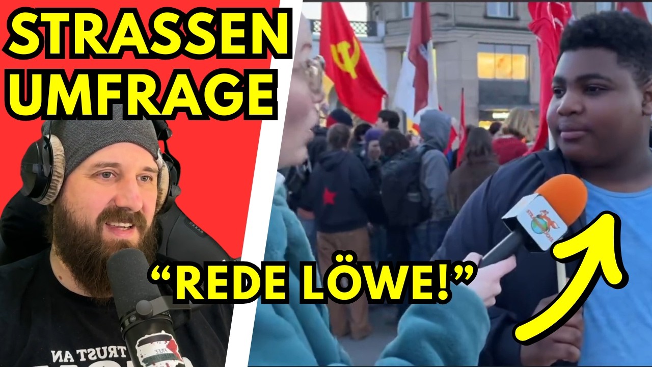 Auf SCHÜLERSTREIK reden solche LÖWEN! - reaction auf Straßenfuchs