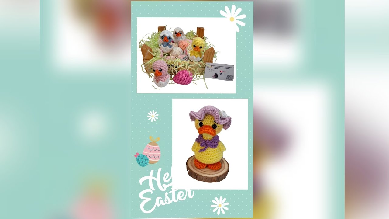 Alberello di Pasqua 3a Parte - Mamma Papera - ( Mother Duck - Mamá Pato ) By Anna Perri