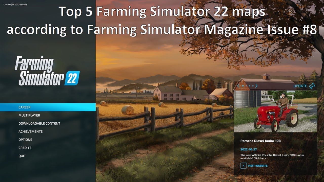 Top 5 Farming Simulator 22 Maps – Do You Agree? 🚜🌾 
