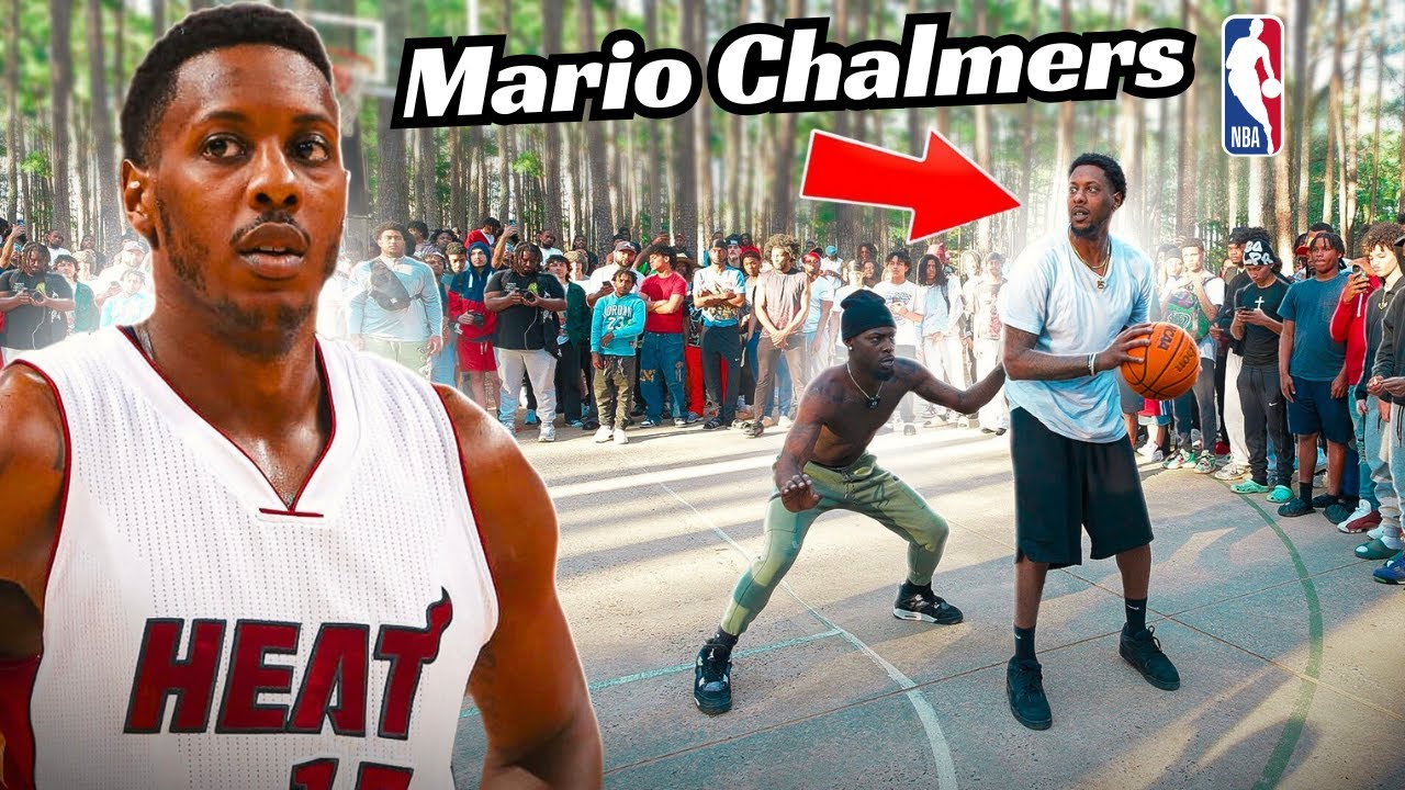 SNEAKING NBA Champion Mario Chalmers Into a Park Run...