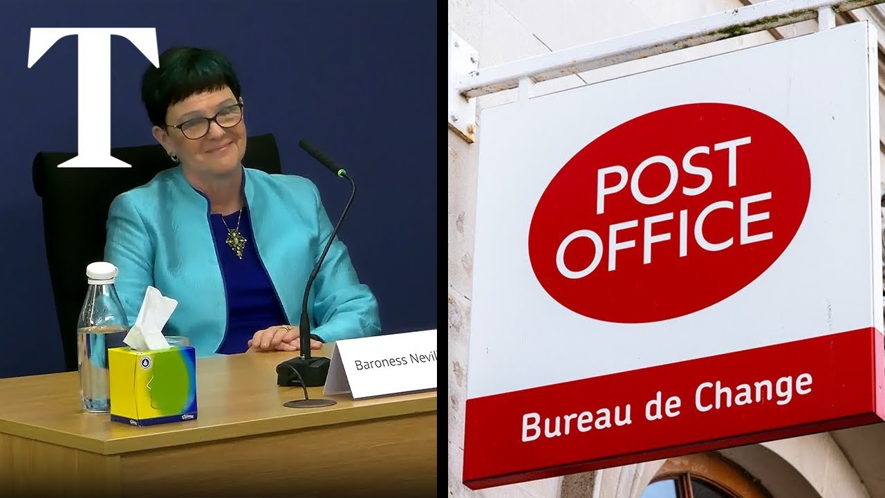 LIVE: Post Office scandal - Baroness Neville-Rolfe gives evidence