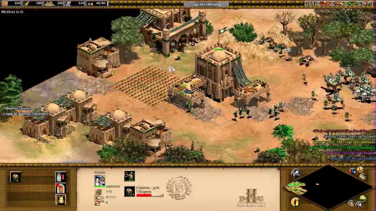 YODIT (GUDIT) 5th SCENARIO (PART 1) - Age of Empires II HD : The African Kingdoms