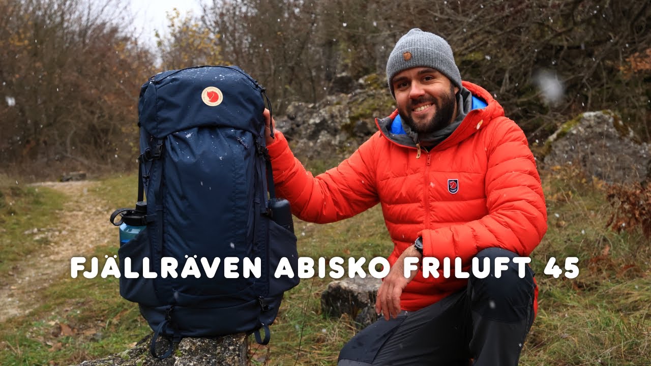 Fjällräven ABISKO Friluft 45 // Hátizsák bemutató 🦊🇸🇪