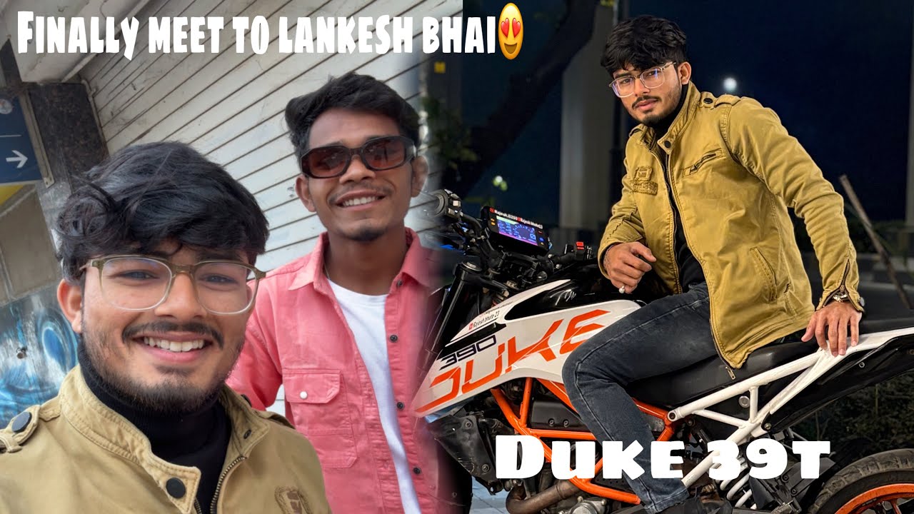 Finally Meet To @lankeshnimbarte // Nagpur explore  || Rajesh Bhute || #rajesh_d250 #motovlog 
