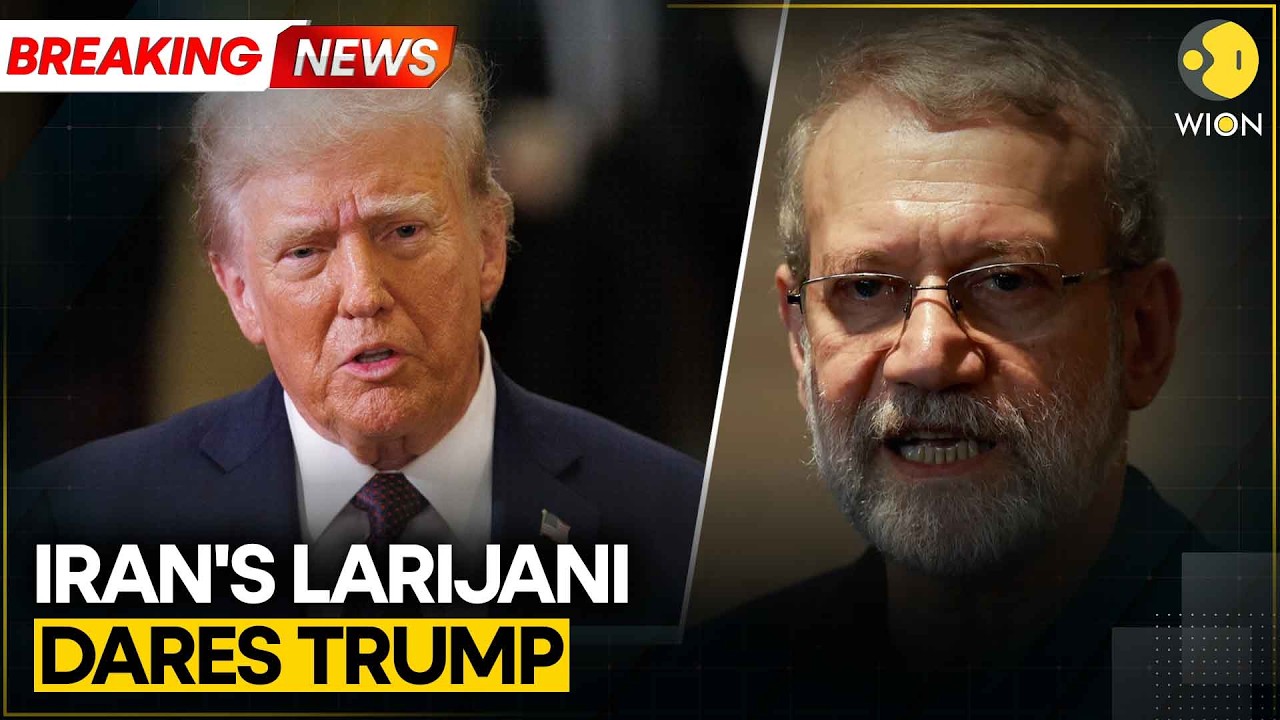 Larijani's Stark Jibe To Trump: 'War Can't Be Won With A Few Tweets' | WION BREAKING
