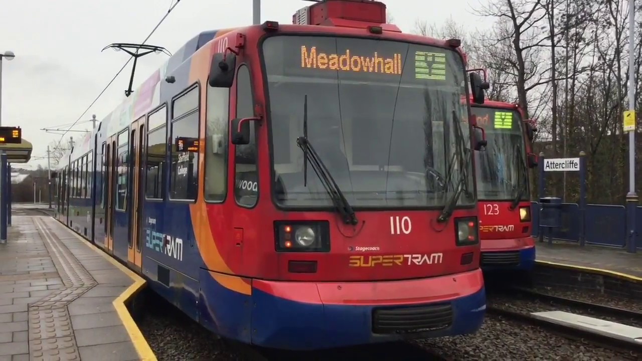 Sheffield Supertram, February 2018