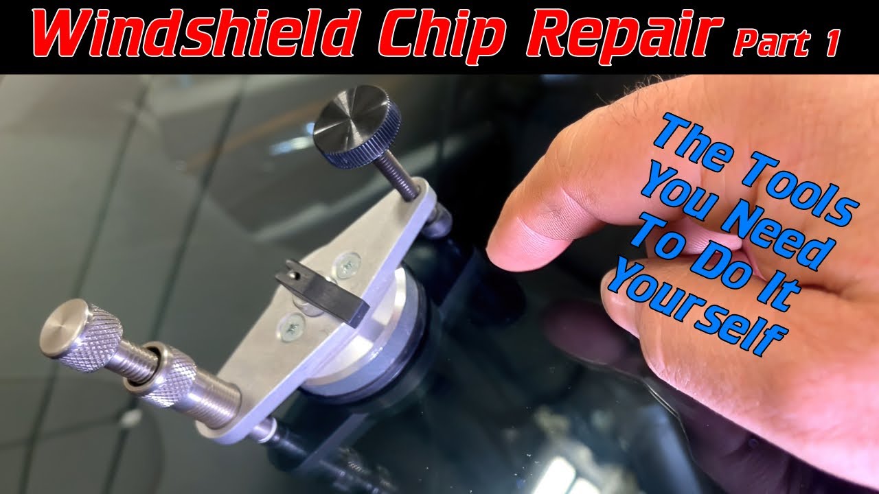 All the Tools you need to Repair your own Windshield Rock Chips