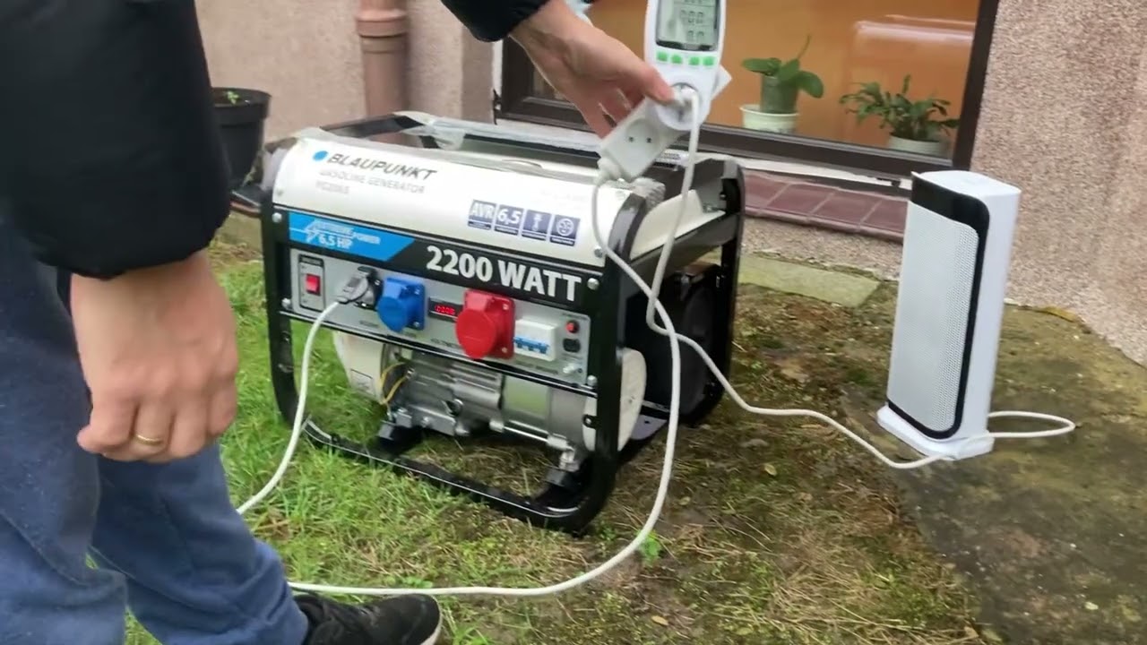 Test agregat prądotw&oacute;rczy Blaupunkt PG2065 trzyfazowy 6.5KM