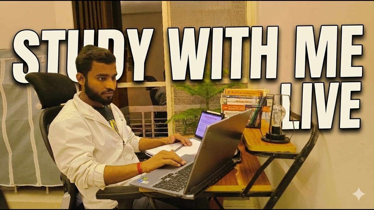 Study With Me Live | 4 hours | Med Student | Pomodoro 50/10