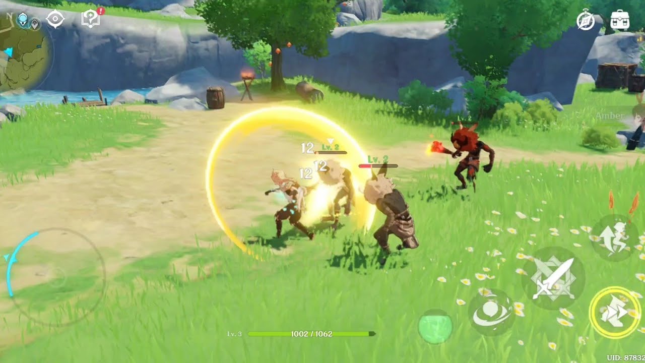 Genshin Impact Gameplay. 
