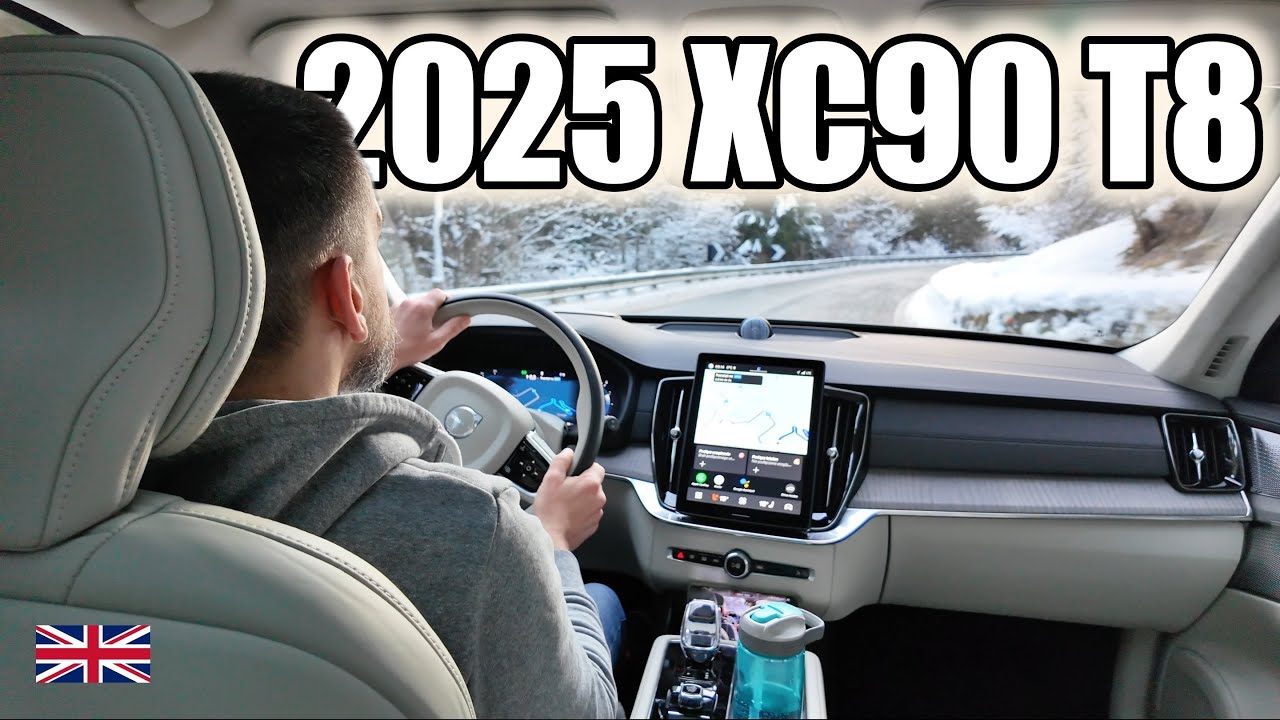2025 Volvo XC90 eAWD T8 PHEV - Skip The Mild Hybrid (ENG) - Test Drive and Review