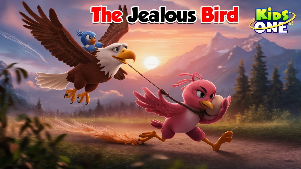 English Cartoon Stories | The Jealous Bird Story | Cartoon Moral Stories | English Fairy Tales