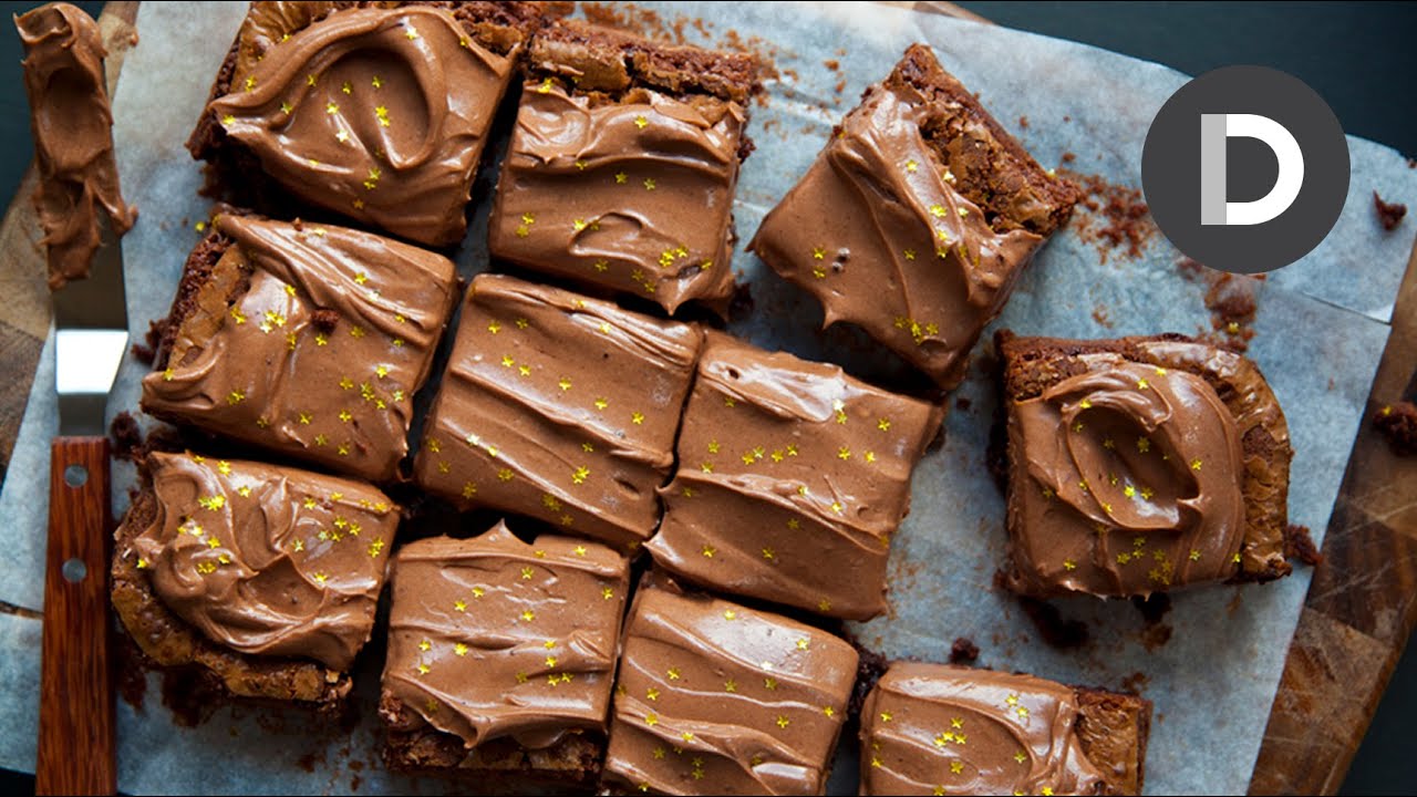 Rich Chocolate Frosted Brownies