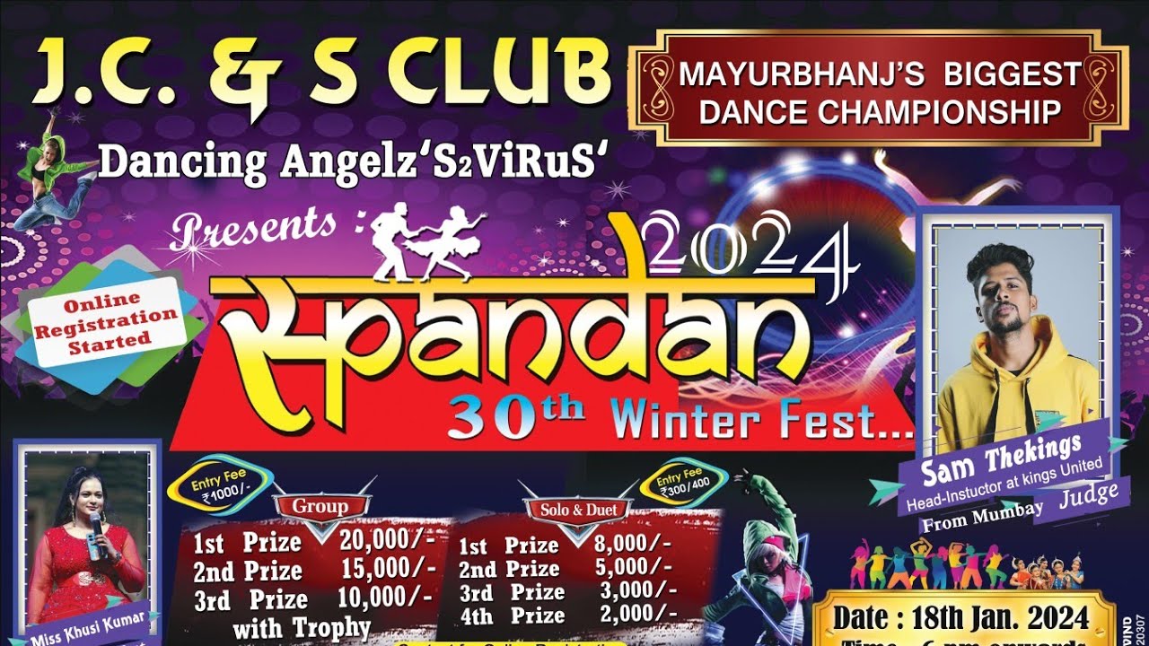 Spandan 2024 | Mayurbhanj Biggest Dance Championship|