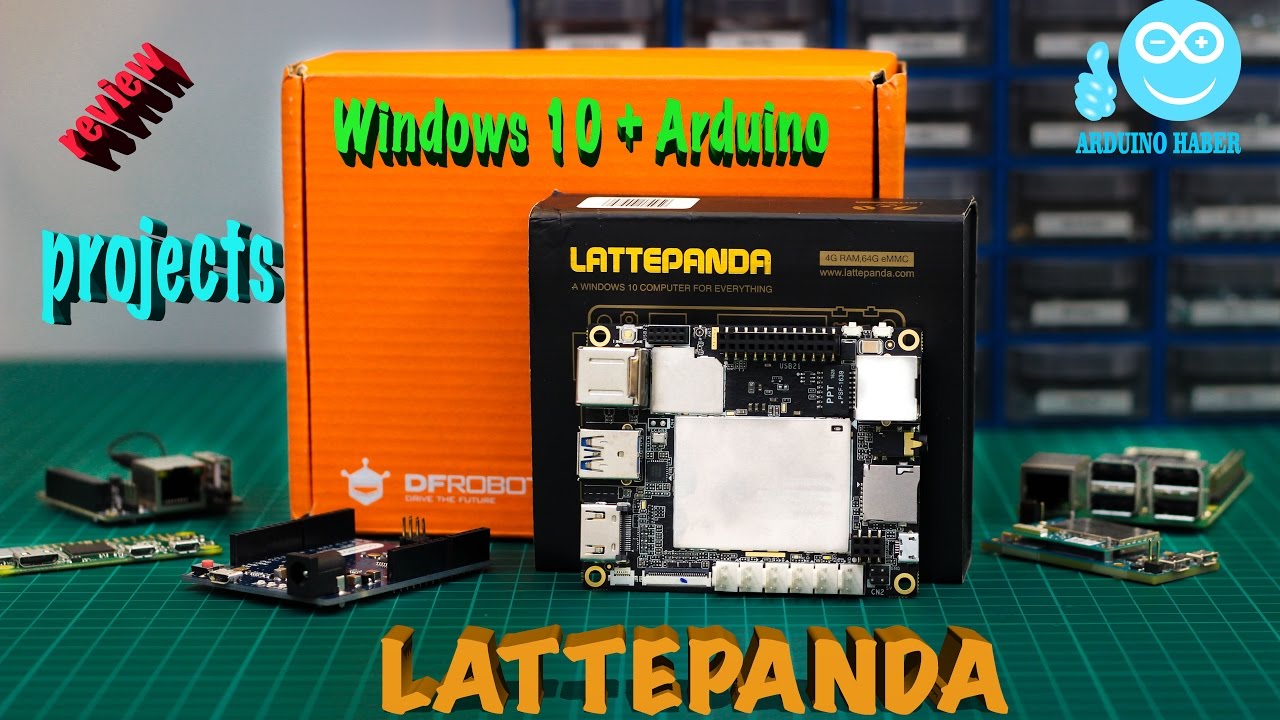 Обзор LATTEPANDA (плата с Windows 10 + Arduino)