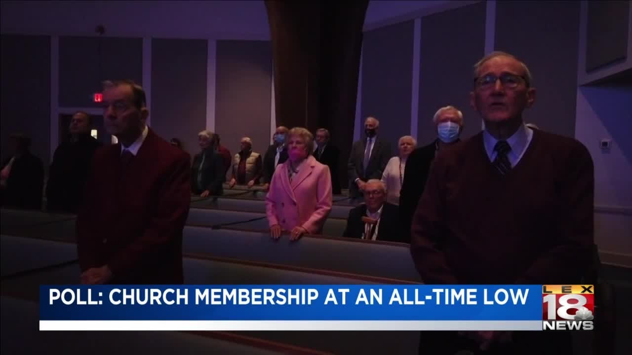 Kentucky faith leaders react to new poll that says church attendance is at an all-time low