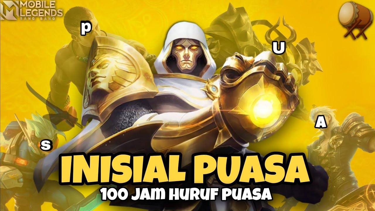 MAIN MOBILE LEGENDS TAPI INISIAL PUASA 100 JAM✨🌙