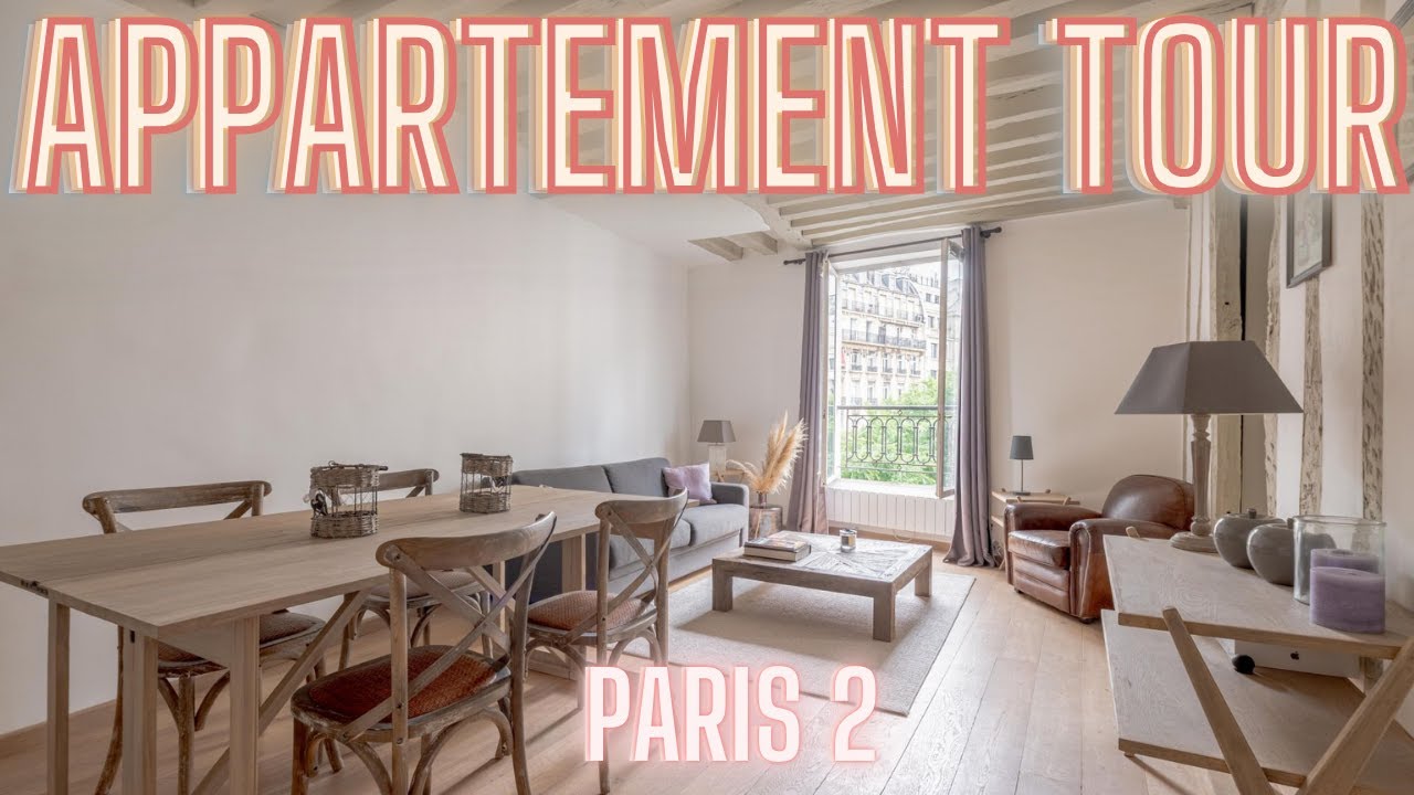 Appartement Tour : Paris 2ème Montorgueil 2 pièces