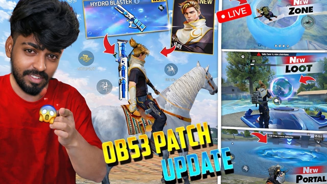 தமிழ் - 🔥OB53 NEW UPDATE RANKPUSH🔥||Garena-FreeFire Max Live #mattusiro #matturavi