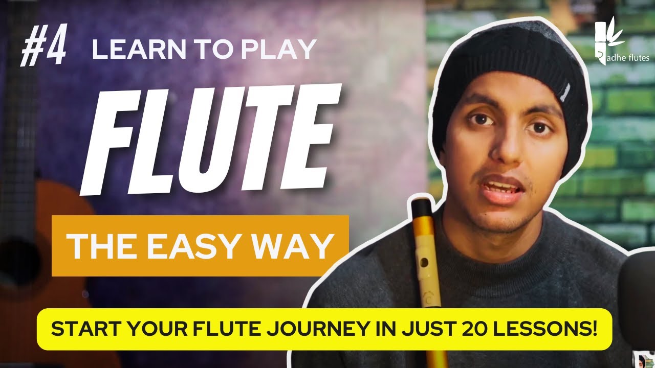 Flute lessons for beginners | lesson 4 How to Blow | Radhe flutes