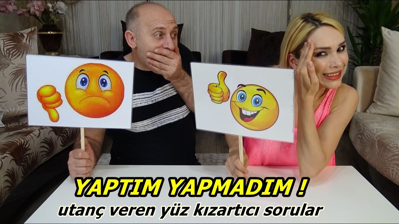 YAPTIM YAPMADIM CHALLENGE! UTANÇ VEREN YÜZ KIZARTICI SORULAR 🙉 RUKİYE ÇETİNKAYA