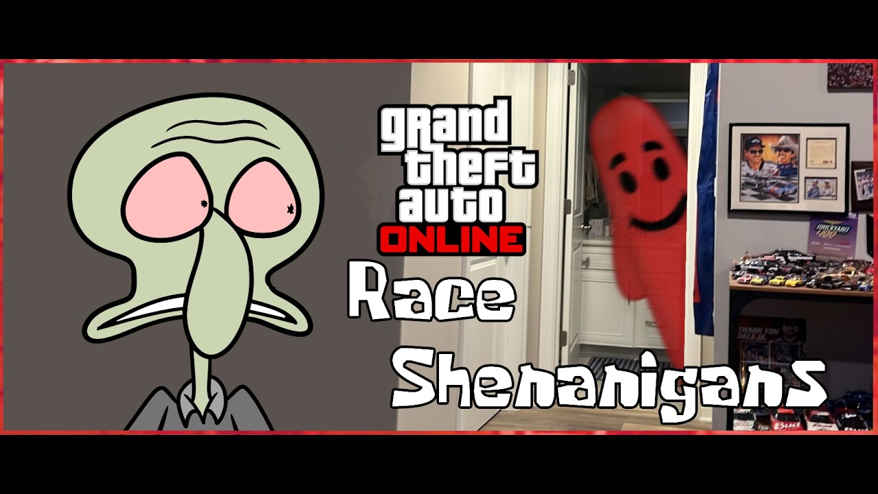 GTA Online Race Shenanigans : Idiot Friends
