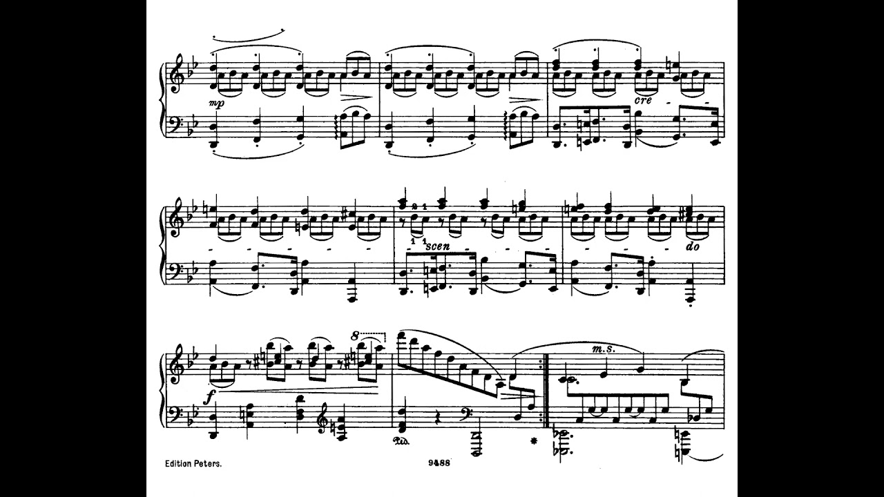 Johannes Brahms - 2 Rhapsodies, Op. 79 (Audio + Score)