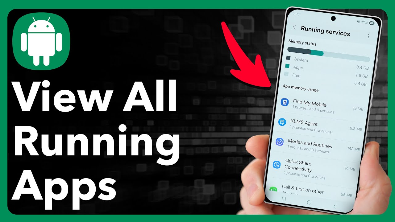 How To See All Background Apps Running On Android