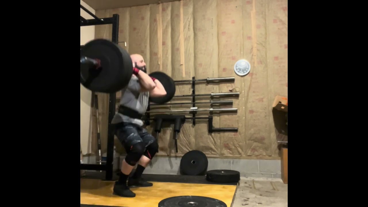 Cl pull + ak clean, 100kg x 5
