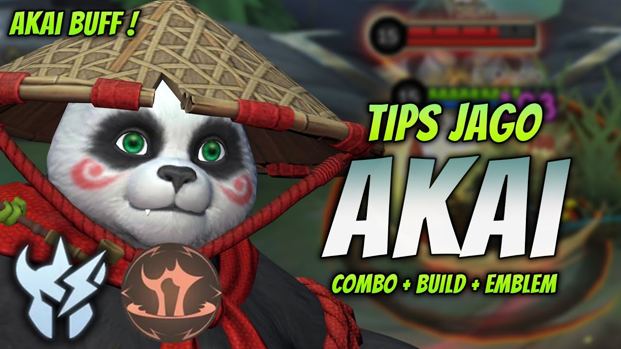 CARA MAIN AKAI BUFF ! BUILD & EMBLEM AKAI TERBARU 2024 ! | AKAI JUNGLER GAMEPLAY