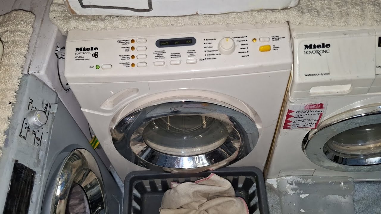 Miele softronic w4146 cotons/bamwolle 75⁰ 1600rpm full cycle