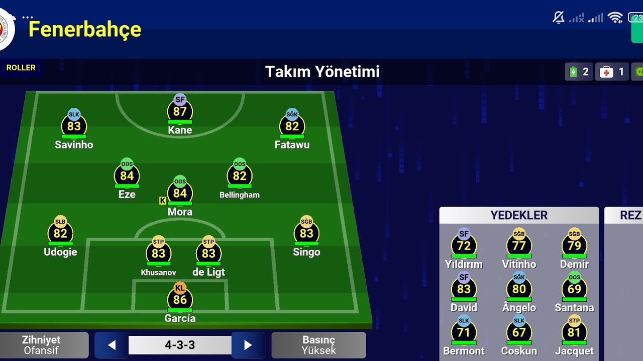 Fenerbahçe  herkes satılık rebuild!! world soccer champs 